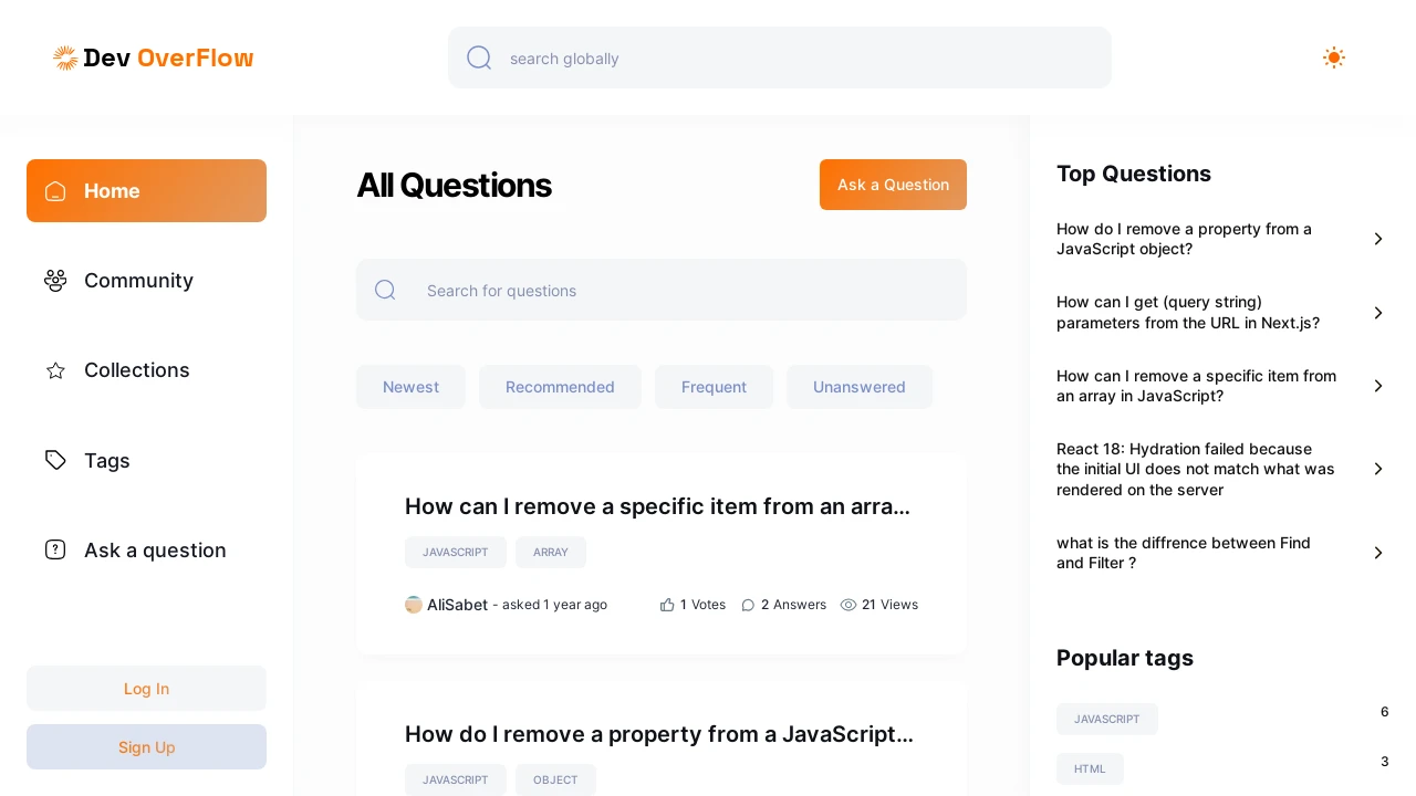 A screenshot of NextJs Training