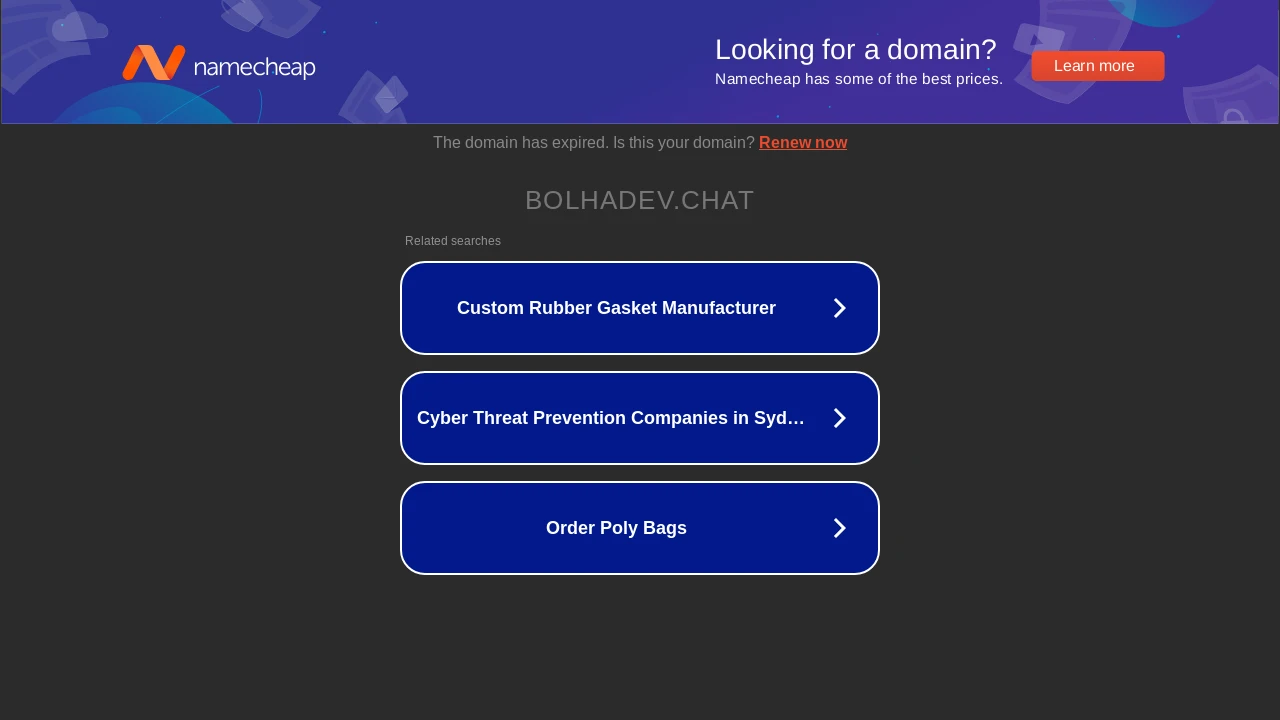 A screenshot of bolhadev