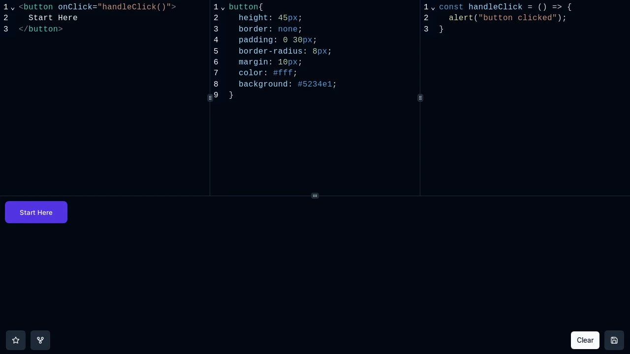A screenshot of Web IDE