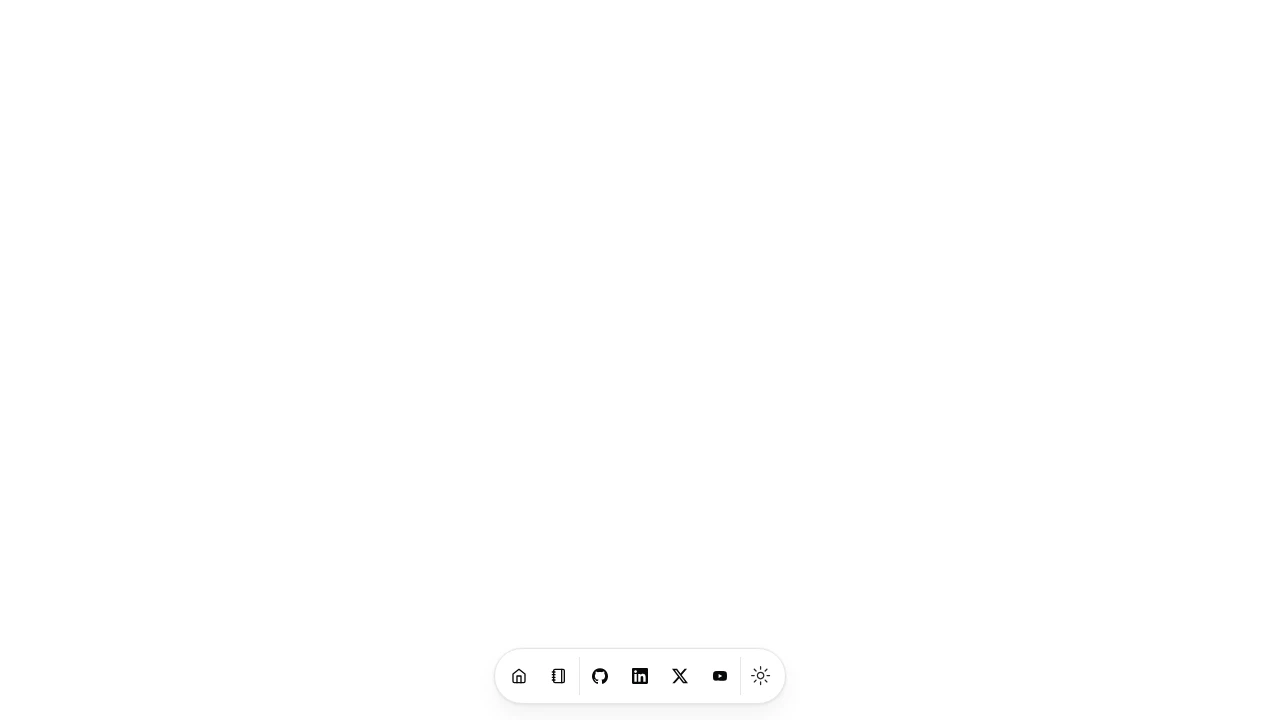 A screenshot of Dillion Personal Site