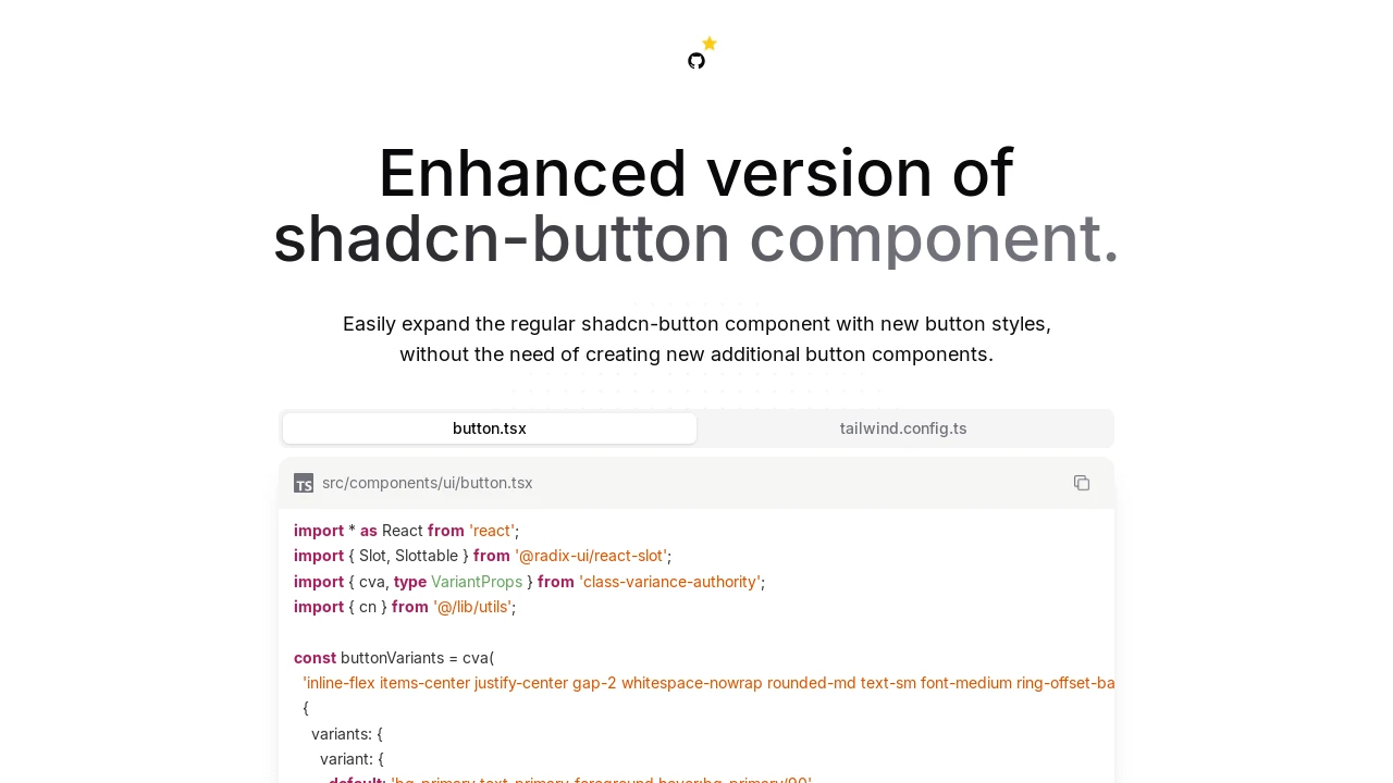 A screenshot of Enhanced Button