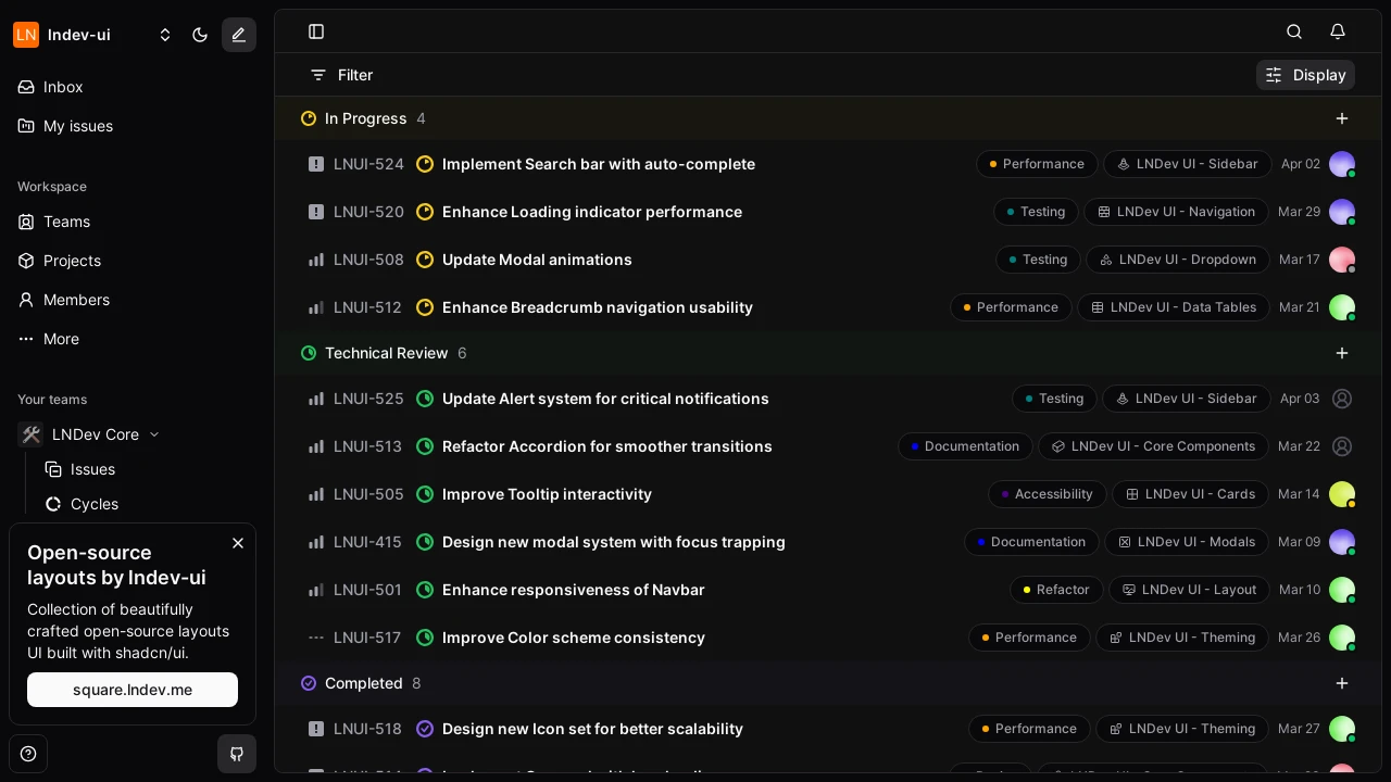 A screenshot of Circle