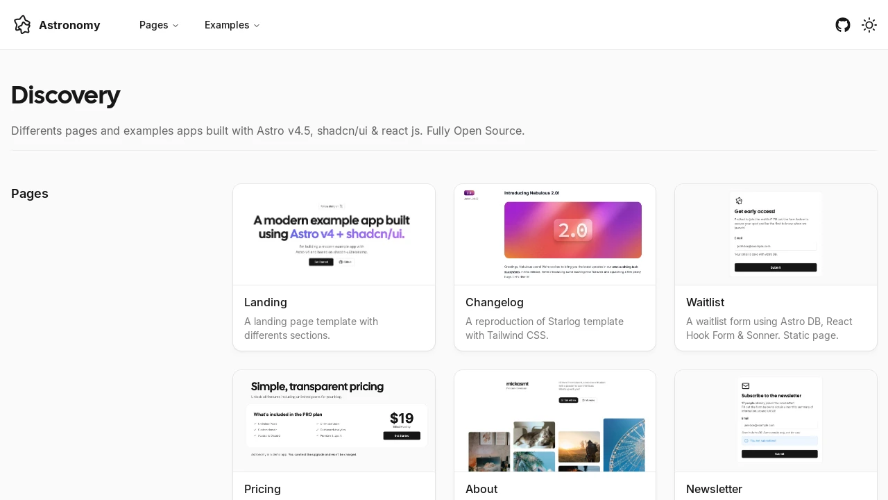 A screenshot of Astro Nomy