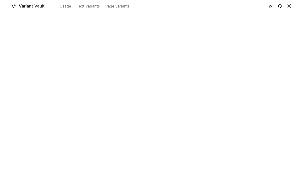 A screenshot of motionvariants
