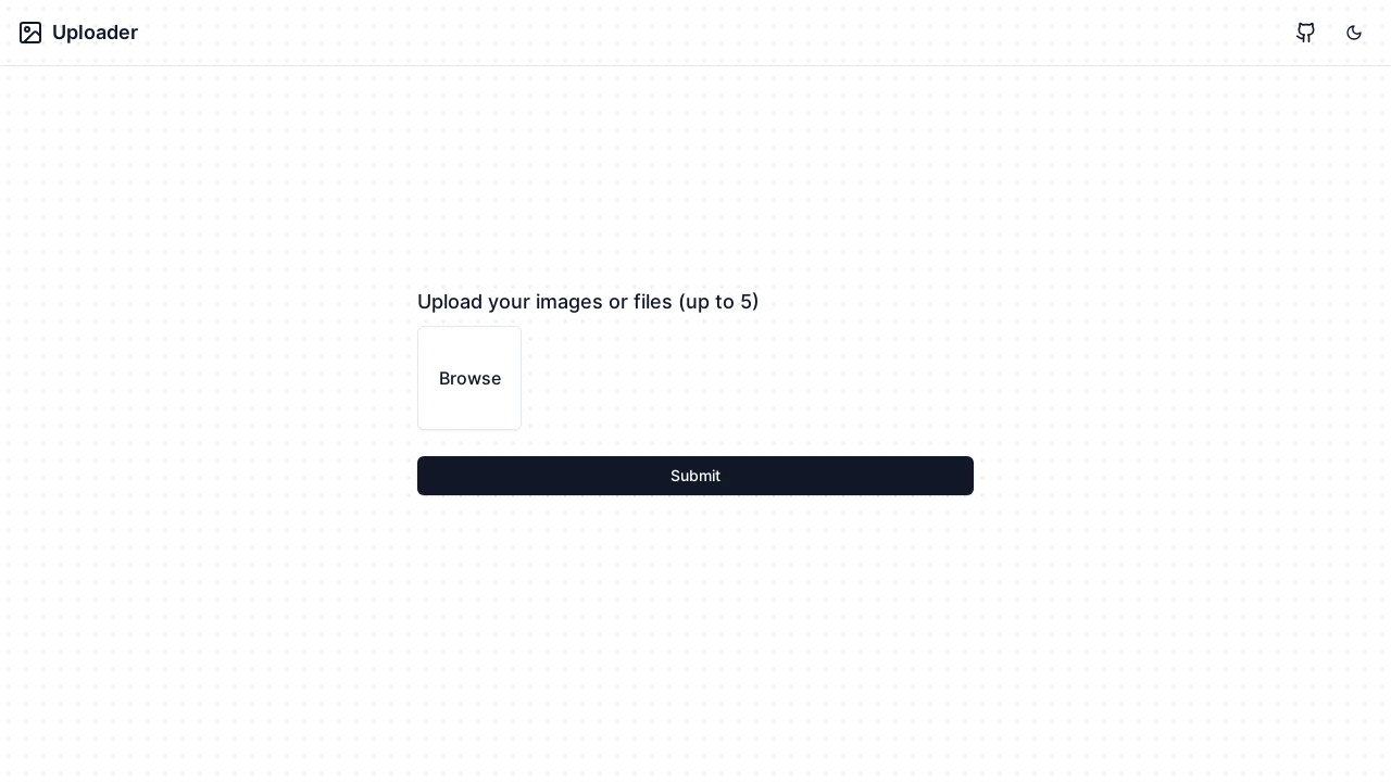 A screenshot of nextjs-multi-image-upload