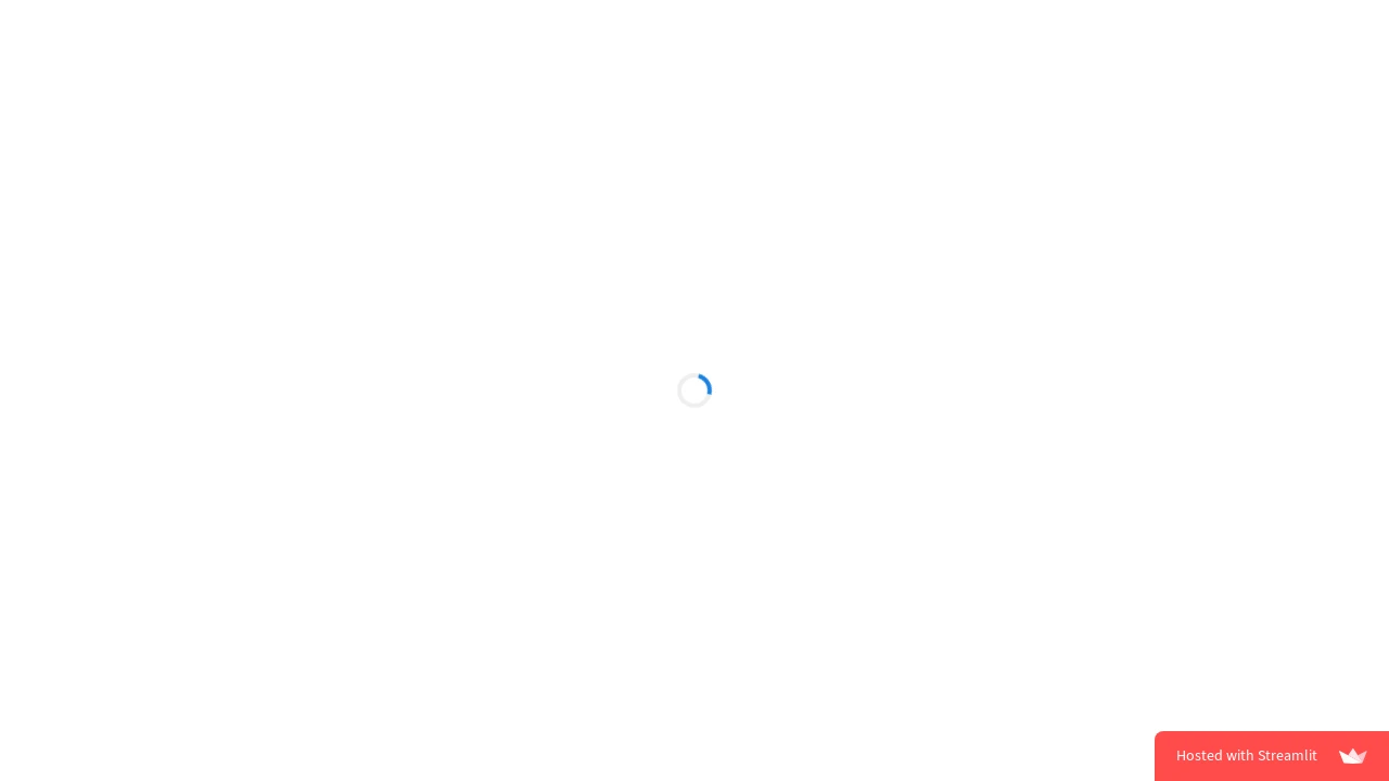 A screenshot of Streamlit Shadcn UI