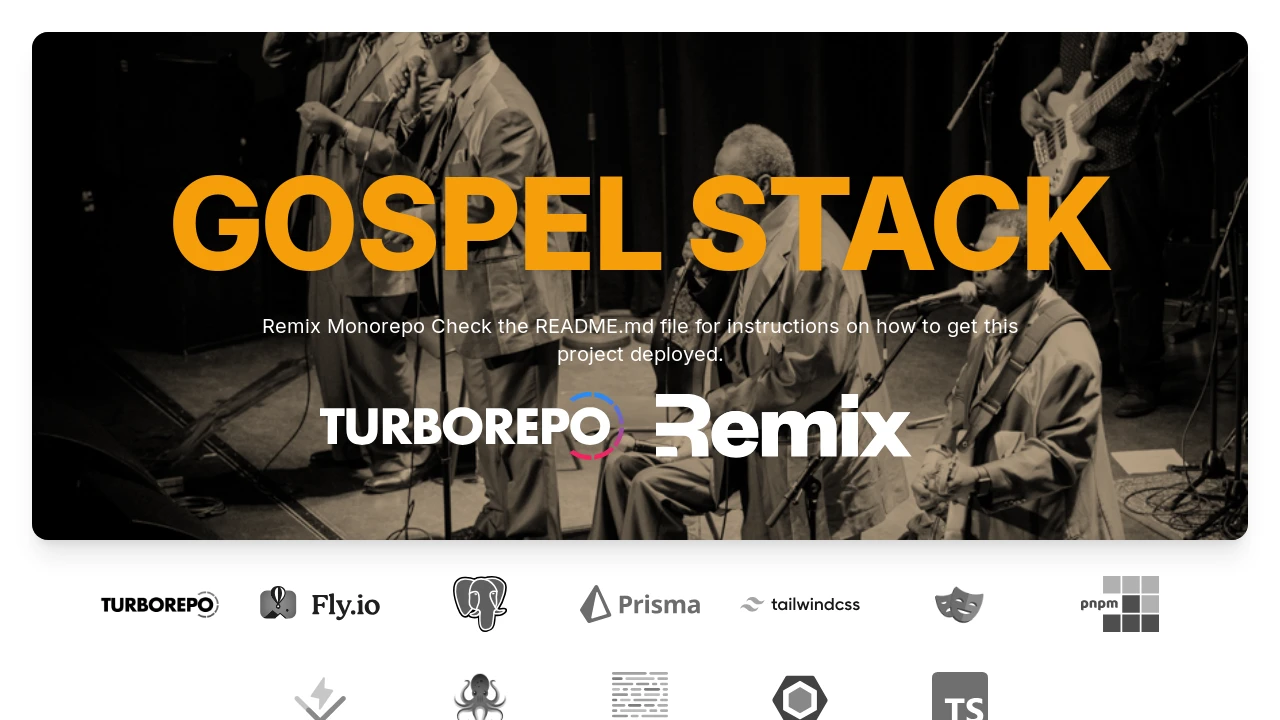 A screenshot of Remix Gospel Stack