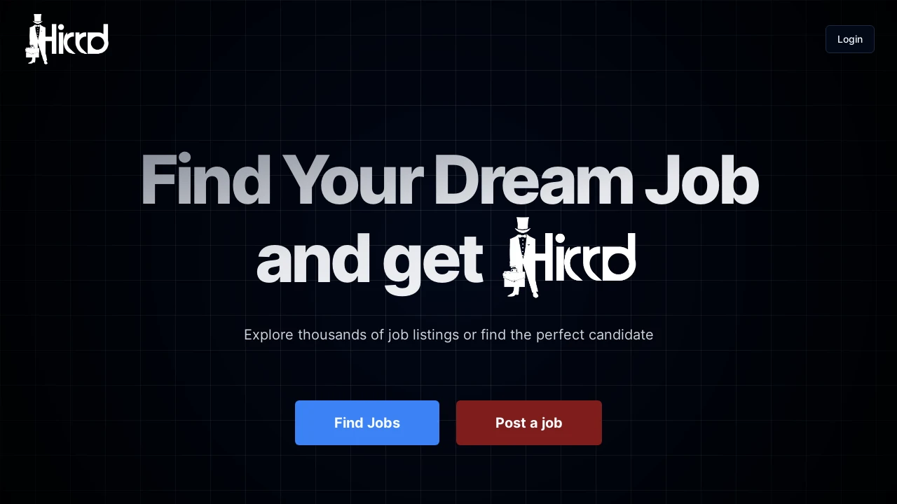 A screenshot of Job Portal