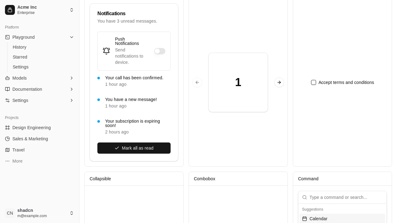 A screenshot of App Tailwind V4