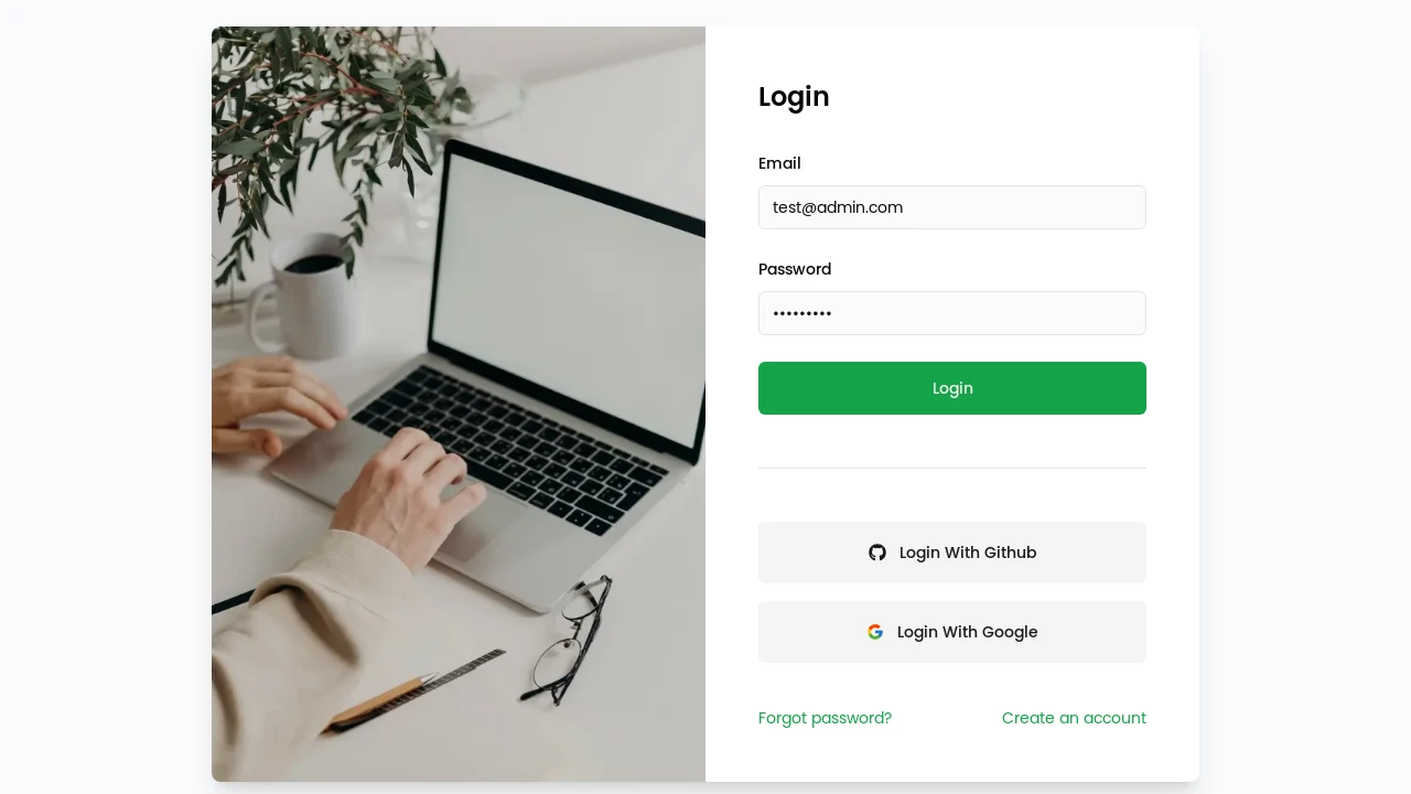 A screenshot of Ecommerce Admin
