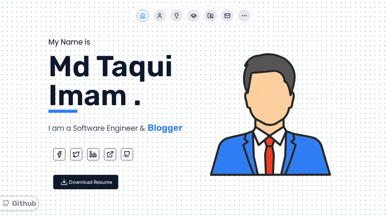 A screenshot of Portfolio