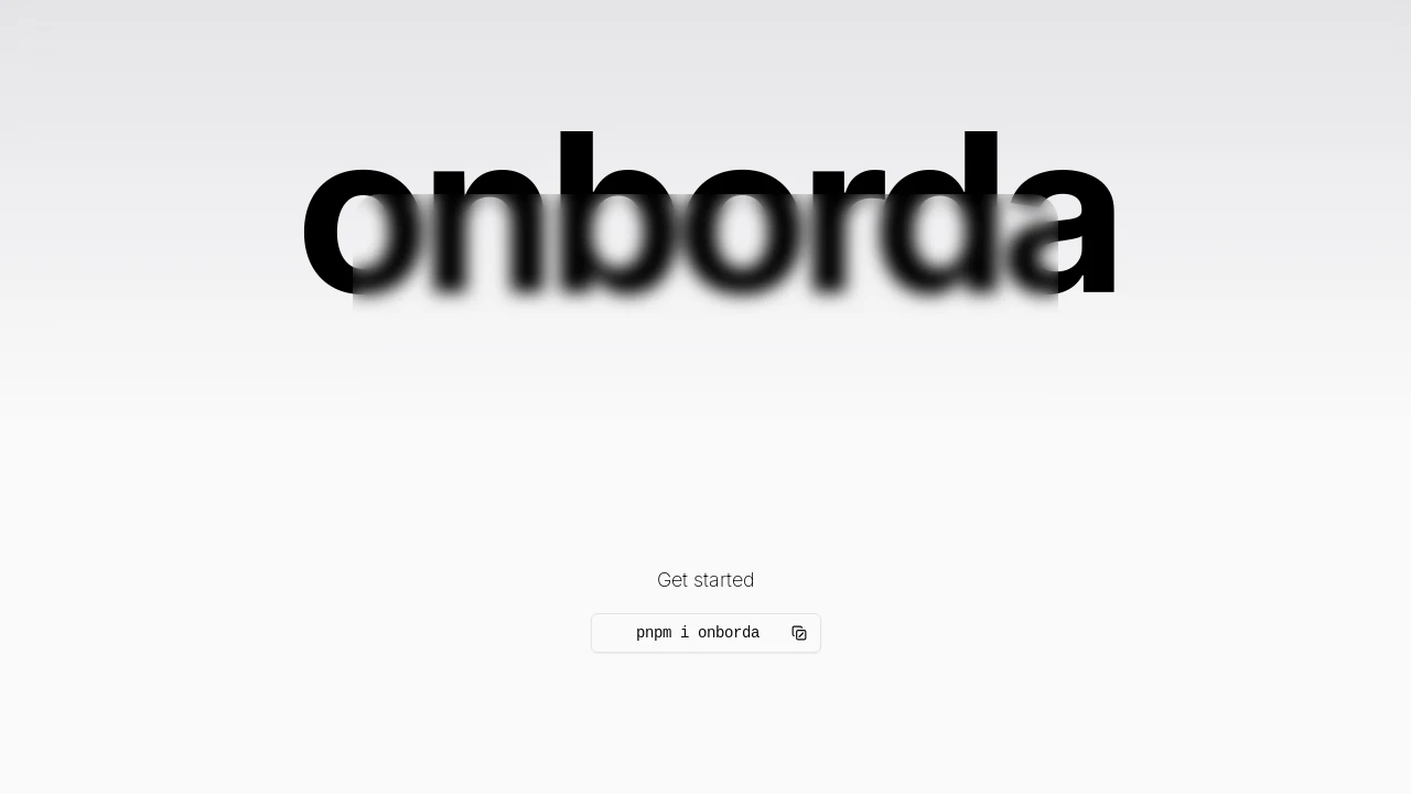 A screenshot of Onborda