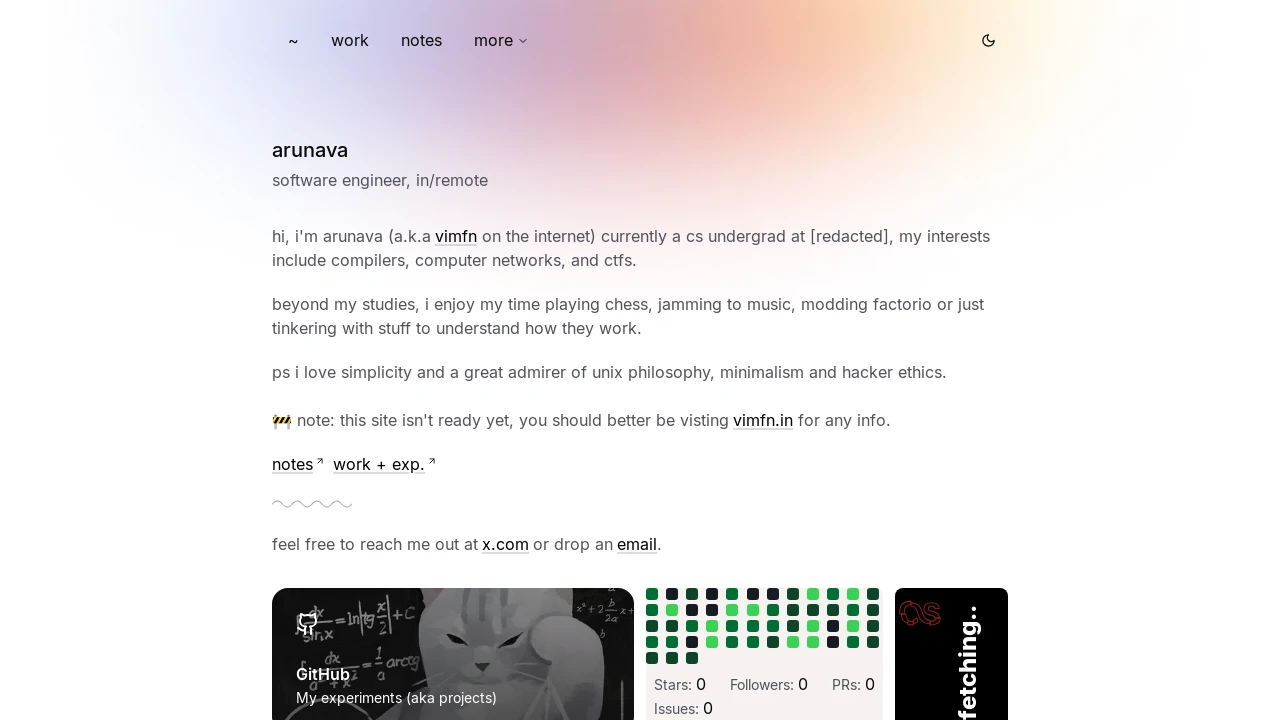 A screenshot of Www
