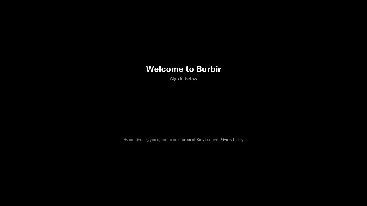 A screenshot of Burungbiru